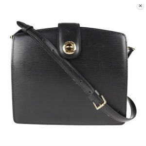 EUC LOUIS VUITTON black epi